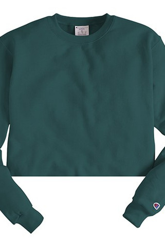 CHAMPION S600C - Womens Powerblend Cropped Crew