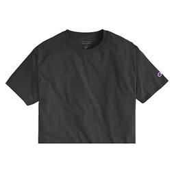CHAMPION T425C - Womens Cropped Cotton Tee