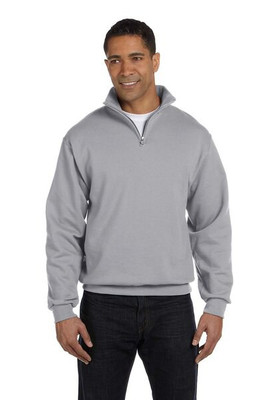 Jerzees 995M - Adult 8 oz. NuBlend® Quarter-Zip Cadet Collar Sweatshirt