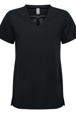 Onna NN310 - Eco-Friendly Stretch V-Neck Tunic with Pockets