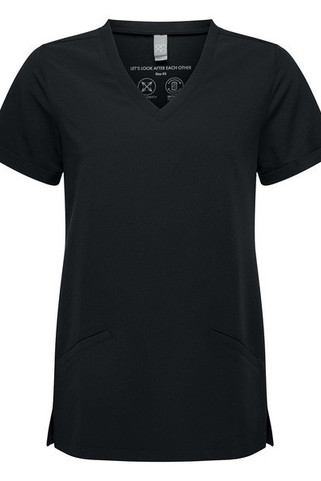 Onna NN310 - Eco-Friendly Stretch V-Neck Tunic with Pockets