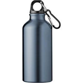 EgotierPro 100002 - Oregon 400 ml aluminium water bottle with carabiner