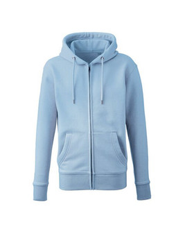 ANTHEM AM002 - Eco-Friendly Men's Full Zip Hoodie with Kangaroo Pockets