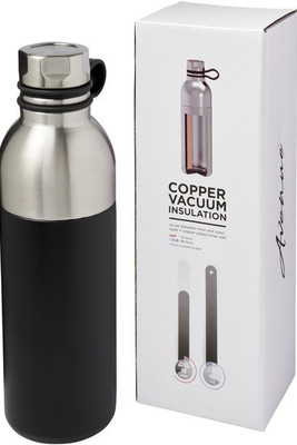 Koln 590 ml copper vacuum insulated sport bottle - EgotierPro 100588