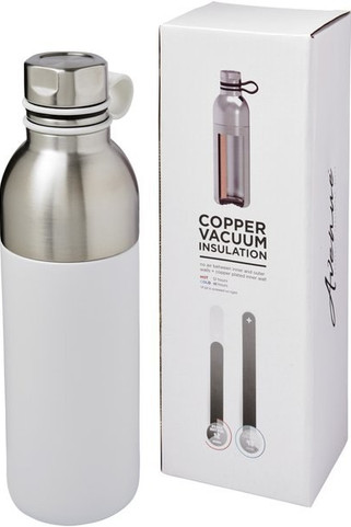 Koln 590 ml copper vacuum insulated sport bottle - EgotierPro 100588