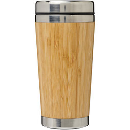 EgotierPro 100636 - Copo de 450 ml com exterior em bambu "Bambus"