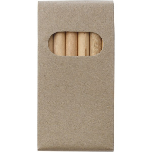 Ayola 6-piece coloured pencil set - EgotierPro 106219