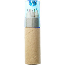 EgotierPro 106220 - Kram 6-piece coloured pencil set