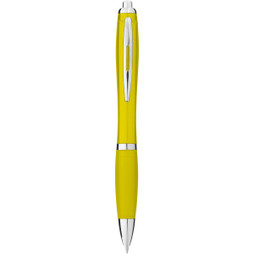 EgotierPro 106399 - Stylo Bille Nash avec Corps et Prise Colorés