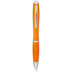 EgotierPro 106399 - Nash ballpoint pen with coloured barrel and grip