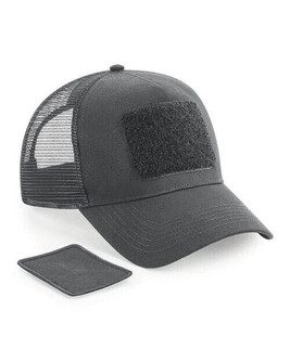 Beechfield B641 - Retro Style Snapback Trucker with Custom Patch