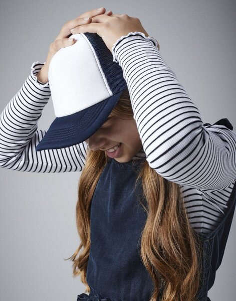 Beechfield B645b - Cappellino Junior Vintage Snapback Trucker