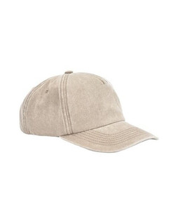 Beechfield B657 - Vintage Style Relaxed Fit 5 Panel Cotton Cap