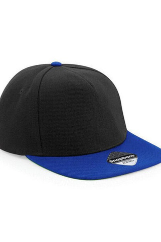 Beechfield B660 - Originele Snapback met Platte Klep