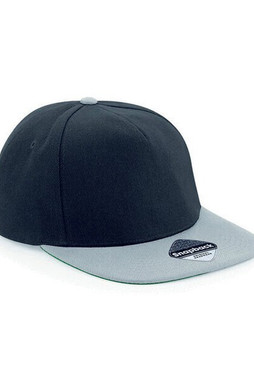 Beechfield B660 - Retro Style Flat Peak Snapback Cap