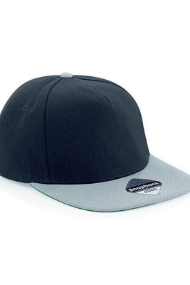 Beechfield B660 - Retro Style Flat Peak Snapback Cap