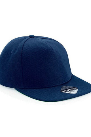 Beechfield B660 - Retro Style Flat Peak Snapback Cap