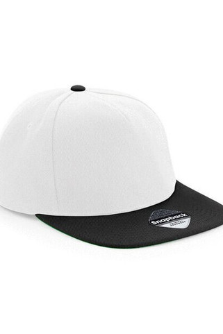 Beechfield B660 - Retro Style Flat Peak Snapback Cap