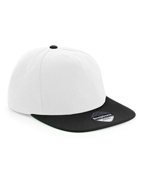 Beechfield B660 - Retro Style Flat Peak Snapback Cap