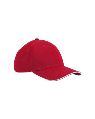 Beechfield B820C - Eco-Friendly Organic Cotton 6 Panel Cap with Contrast Peak