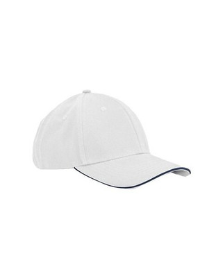 Beechfield B820C - Eco-Friendly Organic Cotton 6 Panel Cap with Contrast Peak