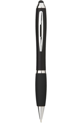 Stylo stylet coloré avec grip noir Nash (encre bleue) - EgotierPro 106903