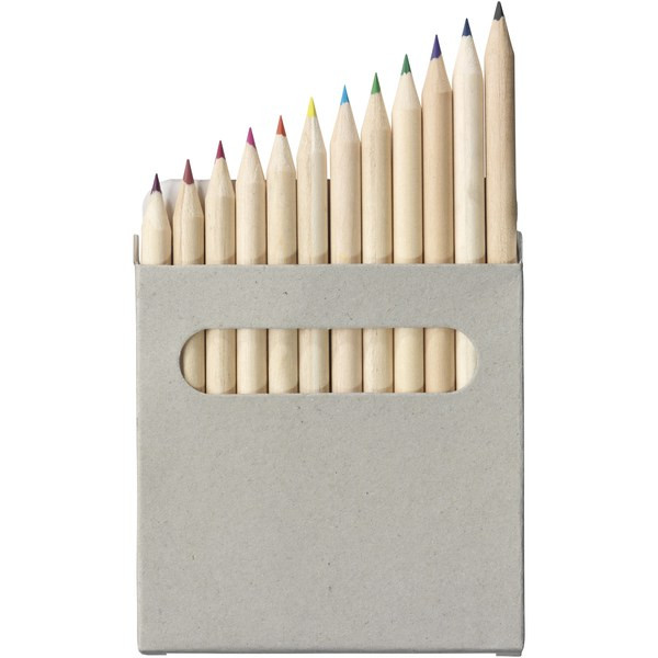Tallin 12-piece coloured pencil set - EgotierPro 107067