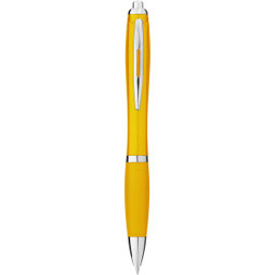 EgotierPro 107078 - Stylo bille avec corps et grip colorés Nash