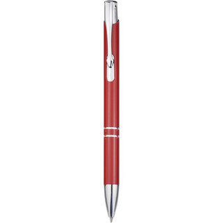 Moneta aluminium click ballpoint pen (blue ink) - EgotierPro 107105
