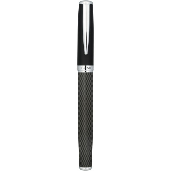 Luxe 107110 - Carbon duo pen gift set with pouch (black ink)