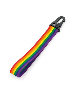 Bagbase BG100 - Durable Polyester Key Clip with Custom Print Area