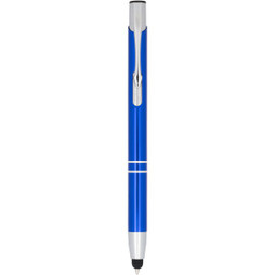 EgotierPro 107298 - Moneta anodized aluminium click stylus ballpoint pen