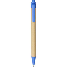 EgotierPro 107384 - Berk recycled carton and corn plastic ballpoint pen