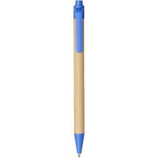 Berk recycled carton and corn plastic ballpoint pen (black ink) - EgotierPro 107384