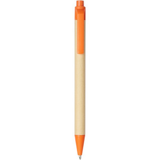 Berk recycled carton and corn plastic ballpoint pen (black ink) - EgotierPro 107384