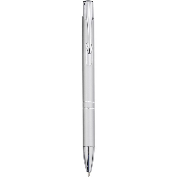 Moneta aluminium click ballpoint pen (black ink) - EgotierPro 107440