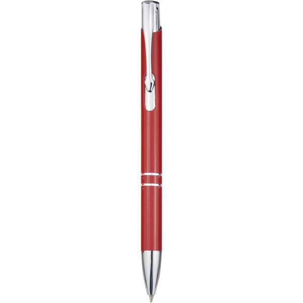 Moneta aluminium click ballpoint pen (black ink) - EgotierPro 107440