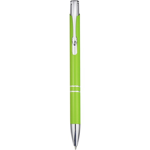 Moneta aluminium click ballpoint pen (black ink) - EgotierPro 107440