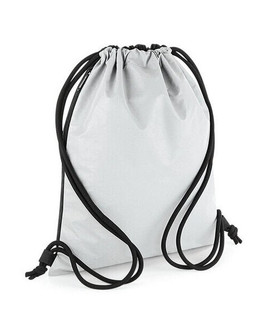 Bagbase BG137 - High-Visibility Reflective Gym Sack with Zipper Pocket