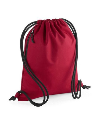 Bagbase BG281 - Eco-Friendly Recycled Polyester Gym Sack with Hidden Pocket