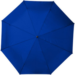 EgotierPro 109143 - Bo 21" foldable auto open/close recycled PET umbrella