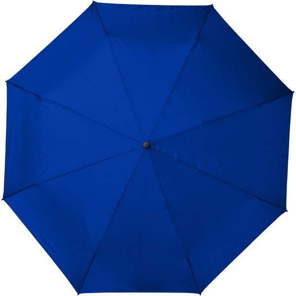 Bo 21" foldable auto open/close recycled PET umbrella - EgotierPro 109143
