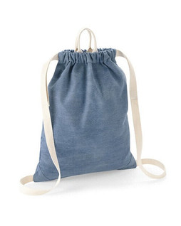 Bagbase BG642 - Versatile Cotton Denim Drawstring Backpack