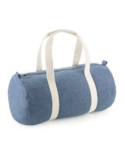 Bagbase BG646 - Versatile Cotton Denim Barrel Travel Bag