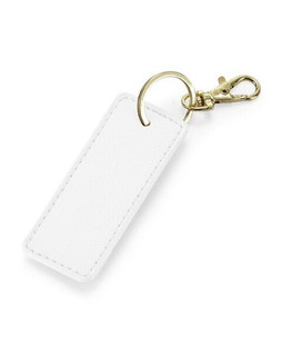 Bagbase BG744 - Elegant Saffiano Leather-Look Key Clip Charm