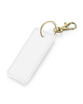 Bagbase BG744 - Elegant Saffiano Leather-Look Key Clip Charm