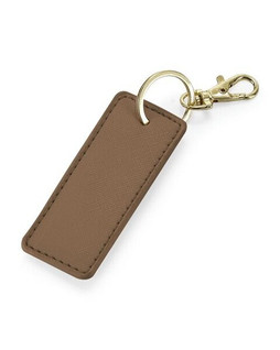 Bagbase BG744 - Elegant Saffiano Leather-Look Key Clip Charm