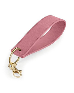 Bagbase BG747 - Elegant Saffiano Leather Wristlet Keyring