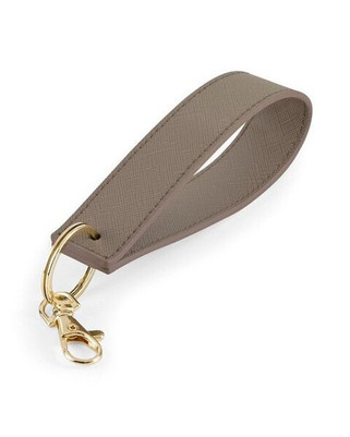 Bagbase BG747 - Elegant Saffiano Leather Wristlet Keyring
