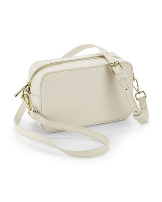 Bagbase BG758 - Elegant Saffiano Leather Look Crossbody Bag